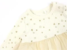 Name It buttercream gold glitter kjole